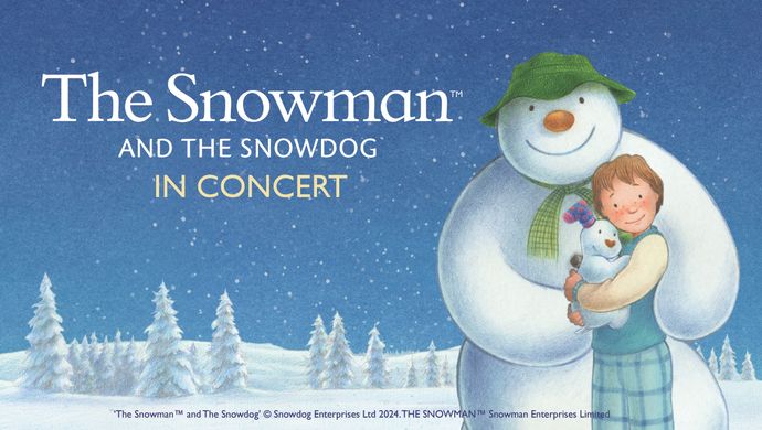 Illustration of The Snowman and boy